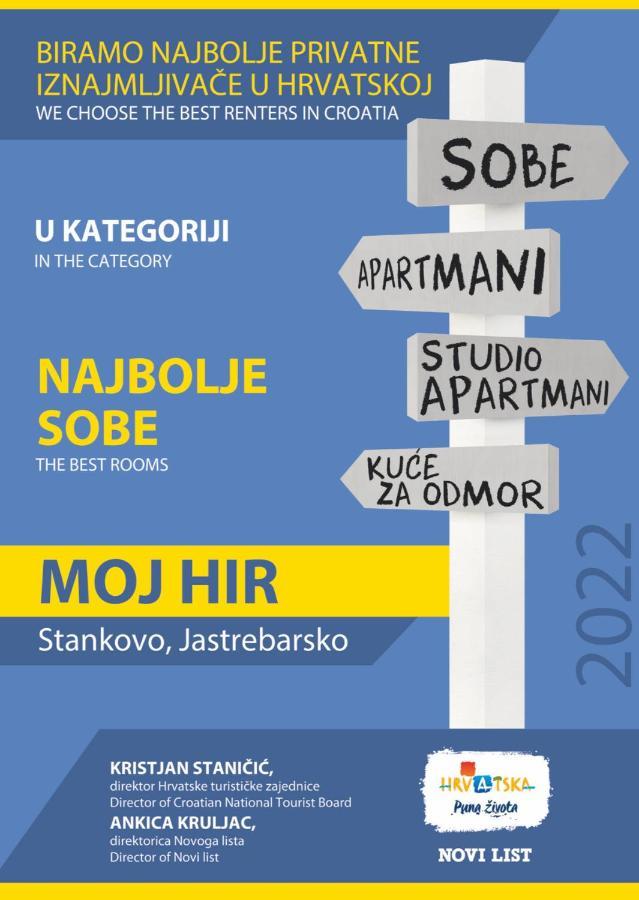 Sobe App Moj Hir Bed And Breakfast Jastrebarsko Extérieur photo